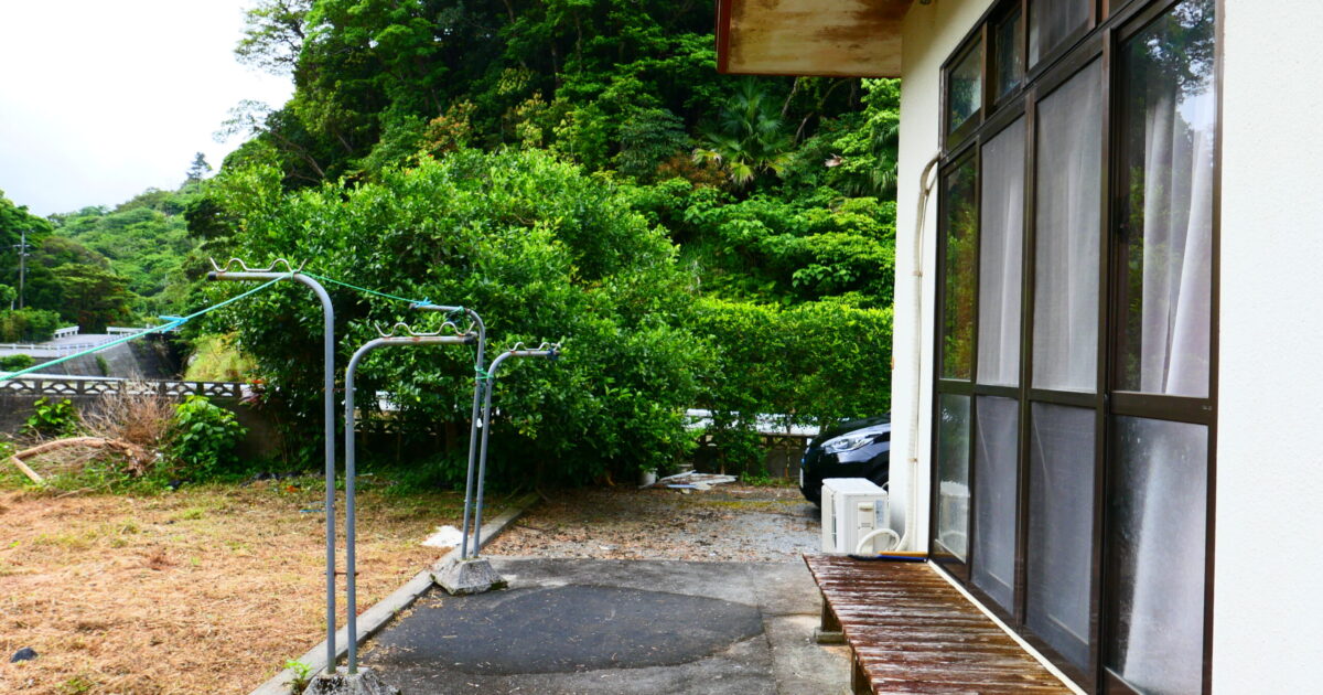 大宜味村謝名城で親族訪問時の滞在先になるインジャミヴィラ