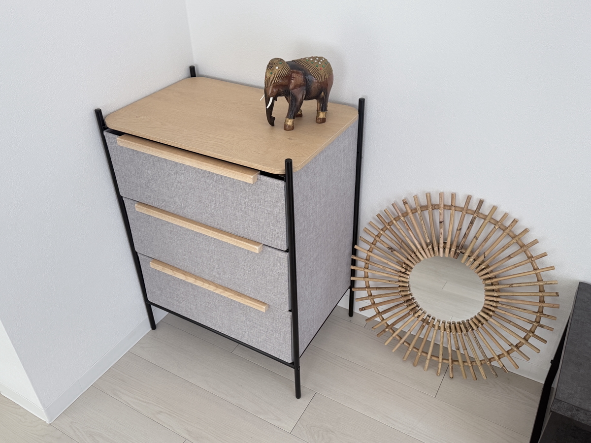 長期滞在にも使いやすいインジャミヴィラのチェスト収納